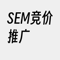 SEM竞价推广