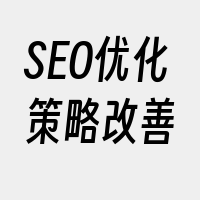 SEO优化策略改善