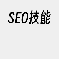 SEO技能