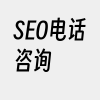 SEO电话咨询