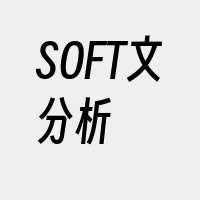 SOFT文分析