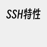 SSH特性