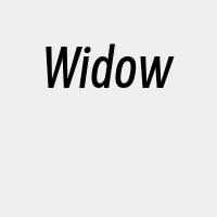 Widow