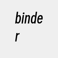 binder