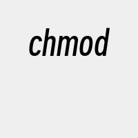 chmod