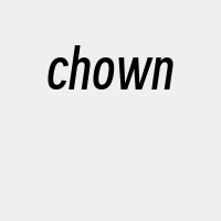 chown