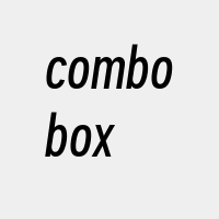 combobox