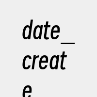 date_create