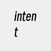 intent