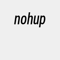 nohup