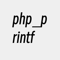 php_printf