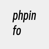 phpinfo