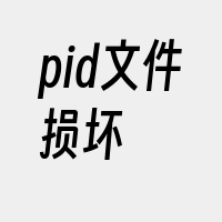 pid文件损坏