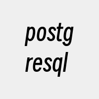 postgresql