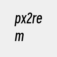 px2rem