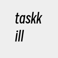 taskkill