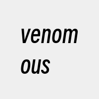 venomous