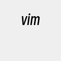 vim