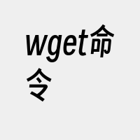 wget命令